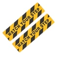 thumbnail image 3 of LOLIPPYY 2Pcs Adhesive Warning Tape Anti Slip Floor Sticker with Watch Your Step Words in Mixed Colors, 3 of 8