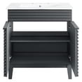 thumbnail image 5 of Render 30" Bathroom Vanity Cabinet-EEI-5422-CHA-WHI, 5 of 6