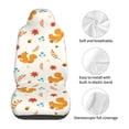 thumbnail image 5 of Vsdgher Squirrel Maple Leaves And Nuts Automotive Seat Covers for Cars Trucks and SUVs – Car Seat Covers for Truck Seat Protectors Set of 2, 5 of 7