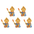 thumbnail image 1 of Ambientador Solar para Aromaterapia Coche Monkey King () Azul, 1 of 8