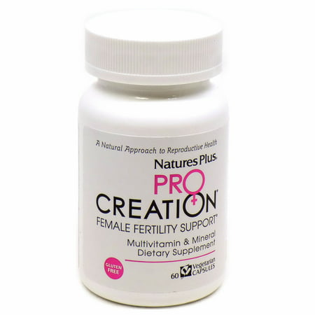 Nature's Plus ProCreation Female Fertility Support® -- 60 Vegetarian (Best Vitamins For Female Fertility)