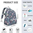 thumbnail image 6 of Pioneer Flower Backpack for School,Cute School Bag,Schoolbag with Adjustable Shoulder Straps & Padded Back,13.4"x11"x4.7", 6 of 6