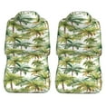 thumbnail image 5 of Fotbe Green Hawaii Palms Pattern Automotive Seat Covers for Cars Trucks and SUVs – Car Seat Covers for Front Seats,Protective Seat Covers,Vehicle Seat Covers, Set of 2, 5 of 9