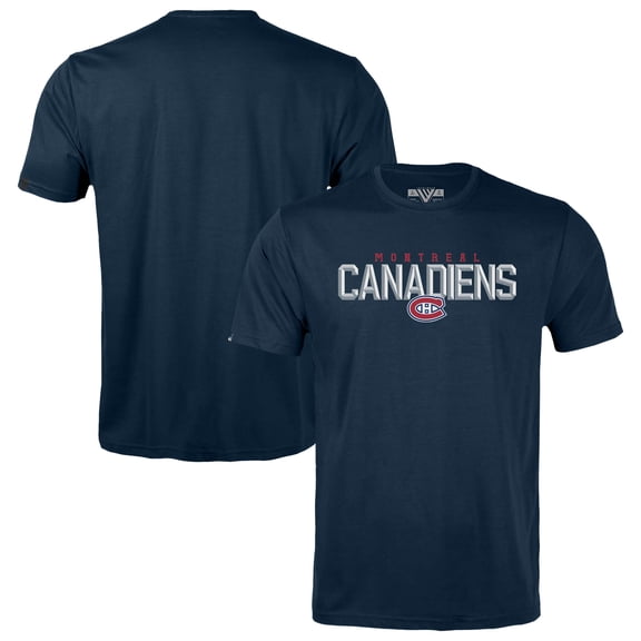 Youth Levelwear  Navy Montreal Canadiens Little Richmond Carve T-Shirt