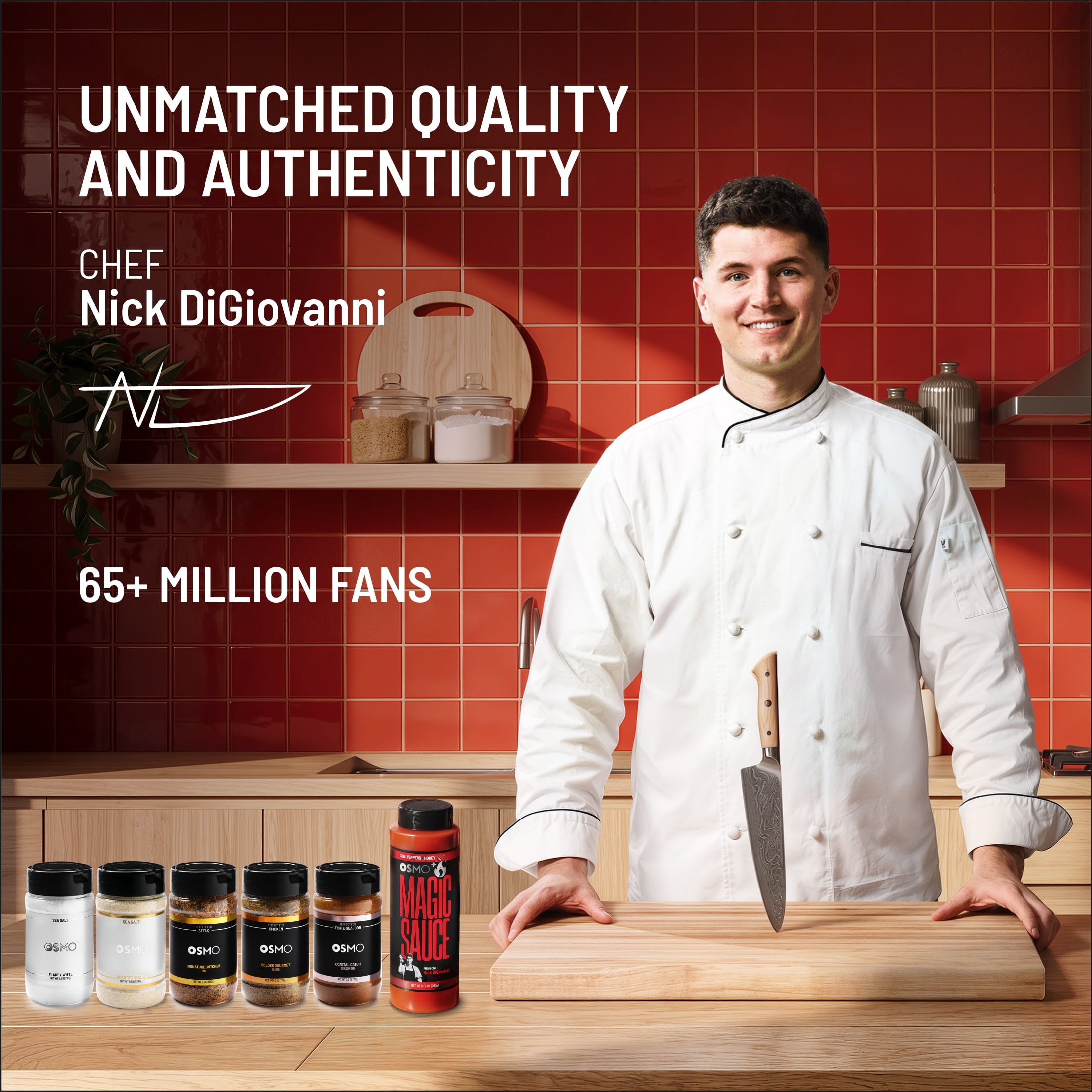 Osmo Magic Sauce, Chef-Crafted Michelin-Star Quality Hot Sauce, Made with Chili Peppers and Honey, 9 fl oz.