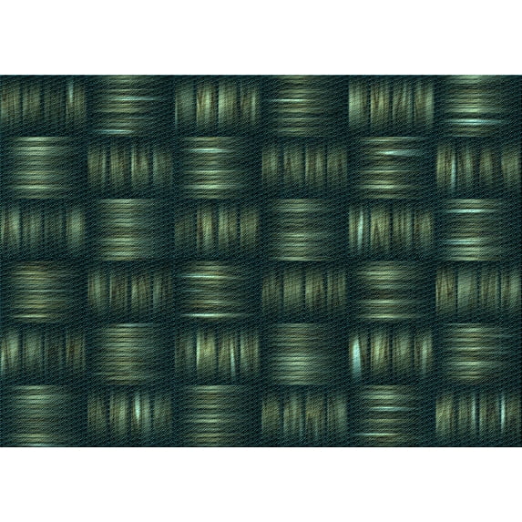 Ahgly Company Indoor Rectangle Patterned Midnight Gray Area Rugs, 7' x 9'