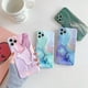 thumbnail image 2 of Funda de teléfono de mármol de lujo para iPhone 11 12 13 14 Pro Max XS X XR 7 8 Plus mini a prueba de golpes SE 2020 funda de silicona suave mate Tan Jianjun unisex, 2 of 2