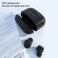 thumbnail image 4 of Matsuzay Auriculares para juegos 5.0 compatibles con Bluetooth con caja de carga Senderismo Camping Ejercicio Fitness Auriculares inalámbricos Pantalla Cables de audio/vídeo Blanco, 4 of 6