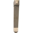 thumbnail image 2 of Ekena Millwork 5 1/2"W x 38"D x 38"H Traditional Craftsman Smooth Bracket, Douglas Fir, 2 of 4