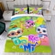 thumbnail image 4 of Do Re Mi Conjunto de sábanas temático, trío de piezas, cómodo y amigable con la piel, diseño único, regalo de decoración para el hogar para familiares, amigos y fans,173cm *218cm, 4 of 6