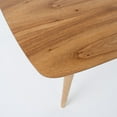 thumbnail image 5 of GDF Studio Hoyt Mid Century Modern Wood Rectangular Coffee Table, Natural, 5 of 7