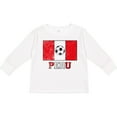 thumbnail image 3 of Inktastic Peruvian Soccer Boys or Girls Long Sleeve Toddler T-Shirt, 3 of 5