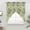 Lemon Green Light Purple, variant on Green Botanical Swag Valances for Windows, Kitchen Window Curtains Over Sink, Spring Floral Summer Botanical Rustic Window Treatment Curtains for Living Room/Bedroom Curtains 2 Panel Sets 36"x45"