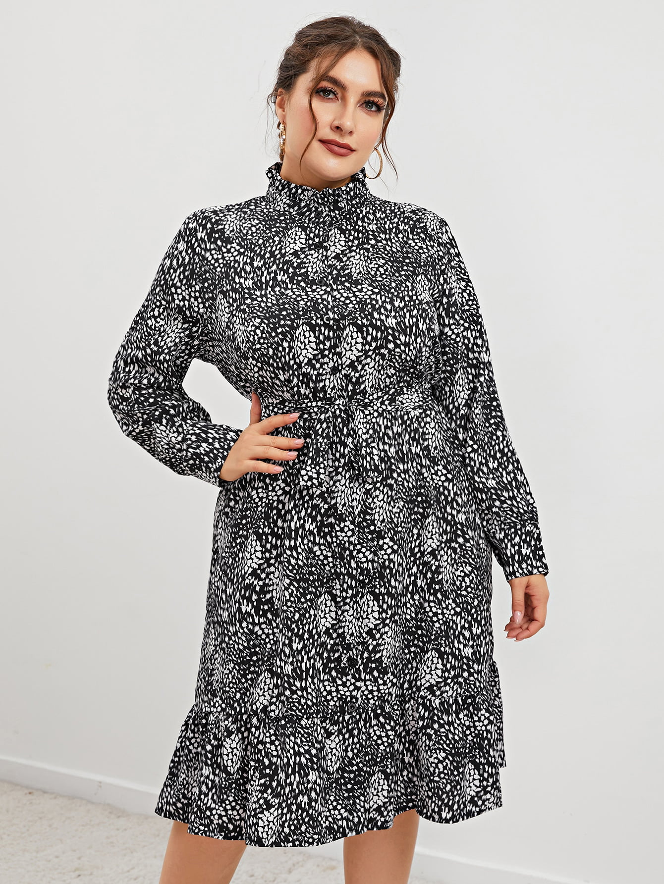 Details about   Ethnic Cocktail Straight Dress Cotton Geometric Printed Blue & Beige 3/4 Sleeves 