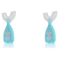 thumbnail image 1 of Bewildely Silicona Bebé Cepillo de Entrenamiento Cepillo de Niños Accesorios Limpieza Type3 NO3, 1 of 6