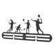 thumbnail image 4 of Colgador de exhibición para medallas, soporte para pared, hierro para carreras deportivas, estante de almacenamiento de medallas de montado en la Bádminton, 4 of 8