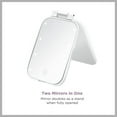thumbnail image 3 of Conair LED-Lighted Compact Mirror, Touchscreen Mirror, Free Standing With LED Lighting BE13, 3 of 8