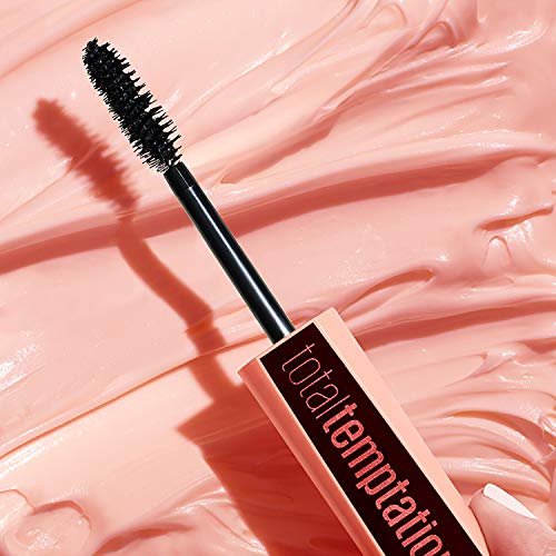 Maybelline Total Temptation Máscara Lavable, Negro Intenso, 0.27 fl. oz