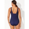 thumbnail image 2 of Swimsuits for All Women's Chlorine Resistant Square Neck One Piece Swimsuit, 2 of 2
