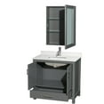 thumbnail image 5 of Wyndham Collection Wcs141436s-Qtz-Unsmed Sheffield 36" Free Standing Single Basin Vanity, 5 of 7