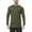 Z01 Green, variant on Mens Shirts,Long Sleeve T Shirt Ultra Soft Curve Hem Lightweight Casual Basic Tee Shirt For Daily Comfort And Layering,Long Sleeve Shirts for Men,Brown,2XL