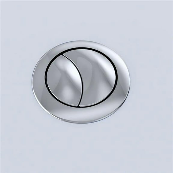 THU340 No.CP Dual Flush Push Button MS654 Spare Part, Polished Chrome
