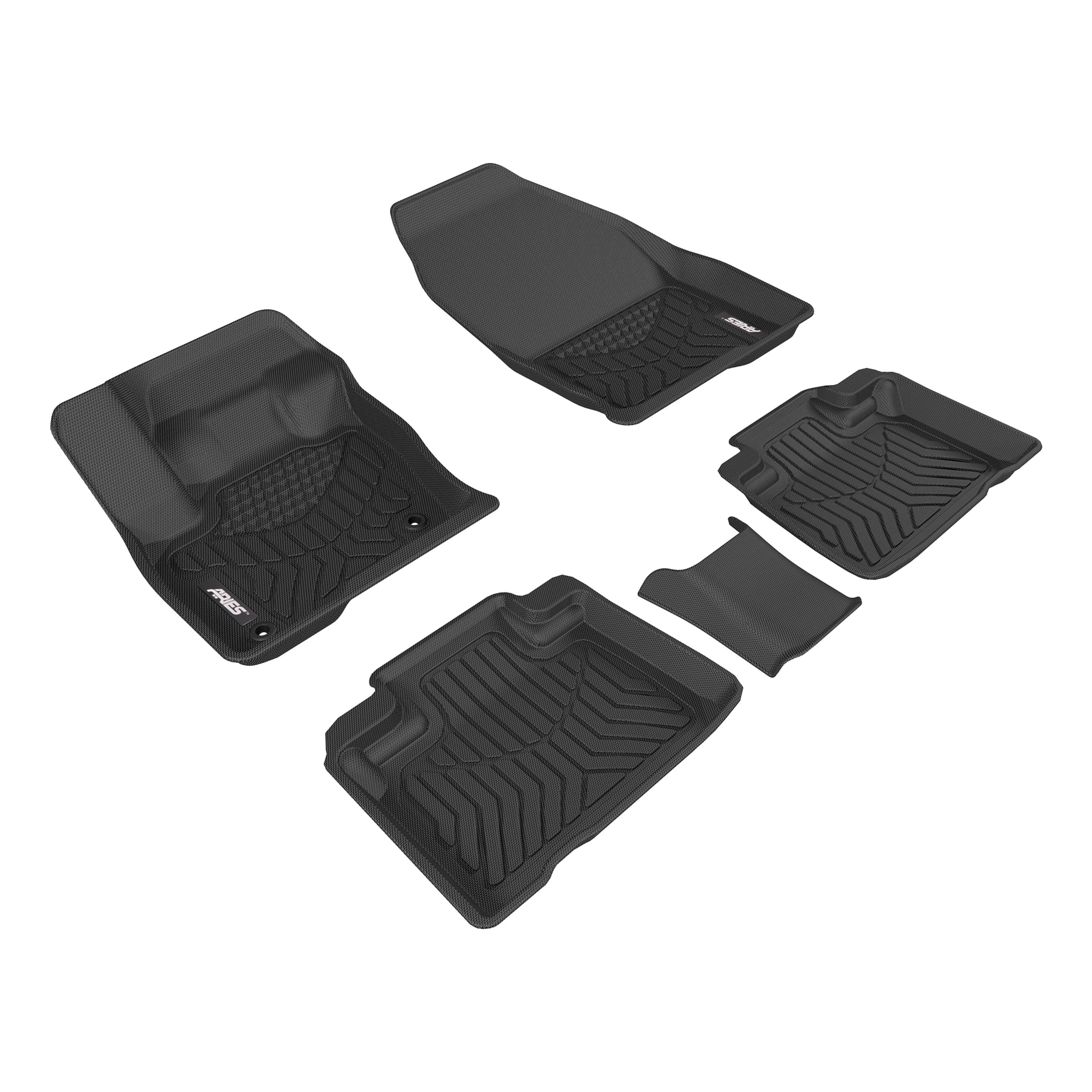 ARIES 2802309 StyleGuard XD Black Custom Floor Liners, Select Ford Edge