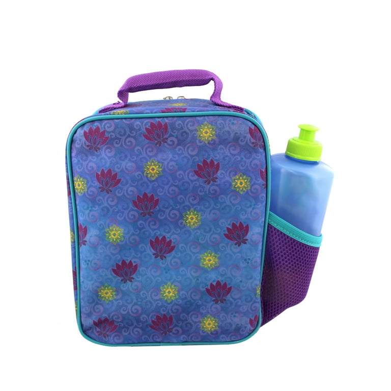 Disney Aladdin Princess Jasmine Girls Soft Insulated School Lunch Box B19pn43274, Girl's, Size: One size, Blue