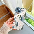 thumbnail image 3 of COMIO Funny Winter Christmas Holidays Phone Case for iPhone 15, Snowy Village House Trees Case for Teens Men Women, Trendy Cool Case for iPhone 15, 3 of 4