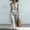 c01Gray, variant on Women's Summer Two Piece Sleeveless V-Neck Wrap Top And Wide Leg Pants Set For Beach Vacation Everyday Wear White S