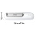 thumbnail image 3 of Ozone Refrigerator Deodorizer - Eliminates Odors With Safe Ozone Technology, Compact Design For Fridge, Freezer, Closet, Shoe Cabinet - Portable, Cordless Operation For Home,, 3 of 5