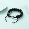 thumbnail image 5 of Cremation Jewelry Lava Stone Urn Bracelet for Ashes for Women Men Chakra Healing Balancing Memorial Bracelets, 5 of 7