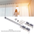 thumbnail image 4 of Sliding Pulley, Wide Application Hoist Trolley Bidirectional Stable Movement  For Furniture, 4 of 8