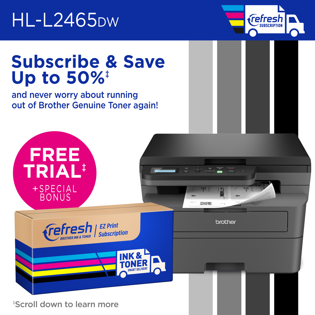 Brother HL-L2465DW Wireless Monochrome Laser Printer photo 5