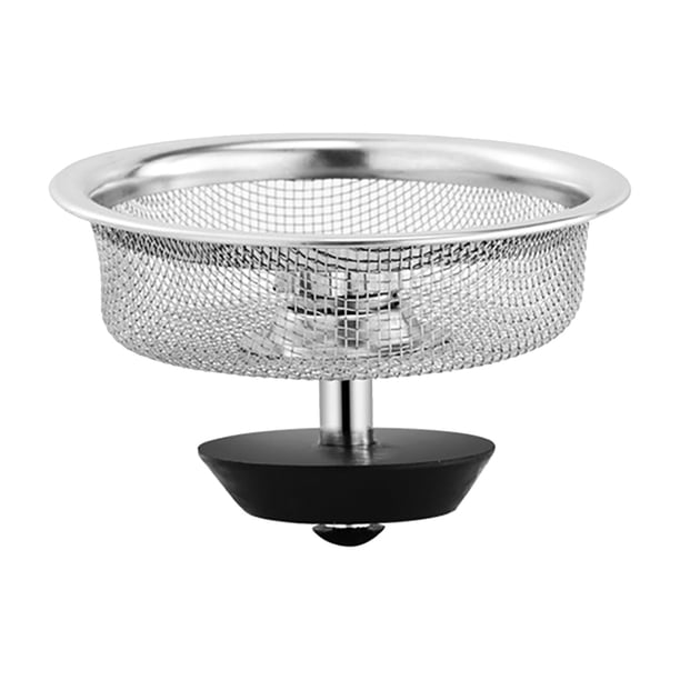 Filtro de cocina para verduras Filtro de acero inoxidable para desagües 1 unidad - Filtro de acero inoxidable para lavado de cocina, comedor y bar