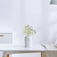 thumbnail image 4 of 3PCS White Silk Hydrangea Artificial Flowers, Fake Faux Floral Bulk Bouquet for Home Decor, Bathroom, Table Centerpiece & Shelf Decorations (White), 4 of 5