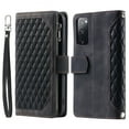 thumbnail image 2 of for Samsung Galaxy S20 FE Wallet Case, PU Leather Magnetic Flip Phone Case with Kickstand Card Slots Wrist Strap Cover for Samsung Galaxy S20 FE (6.5 Inch),Black, 2 of 10