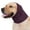 Purple, variant on Harikaji Dog Quiet Ears Covers for Anxiety Relief & Calming Dogs, Short Fleece Dogs Hats Hoodies Dog's Ear Muffs Headband, Noise Dog Ear Protection for Small Medium Large Dog Dark Purple M