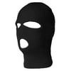 SNOWBOARD FACE MASK- THREE HOLE ADULT BLACK
