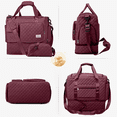 thumbnail image 5 of Gynky Travel Duffle Bag Weekender Bags for Women with Shoe Compartment Carry on Overnight Bag with Toiletry Bag Hospital Bag for Labor and Delivery Weekender Overnight Bag for Trave Sport Hospital, 5 of 8