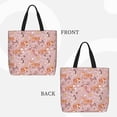 thumbnail image 2 of Balery Beautiful Fox Bolsa de Mano para Mujeres con Cremallera, Bolsa de Gimnasio con Compartimentos, Bolsa para Laptop, Bolsa para Trabajo, 2 of 7