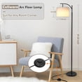 thumbnail image 5 of Coliware Arc Floor Lamp with 3 Color Temperatures Bulb, Modern Arched Standing Lamp with Foot Switch & Dimmable Bulb, Tall Pole Floor Lamp for Living Room Bedroom Office, 5 of 8