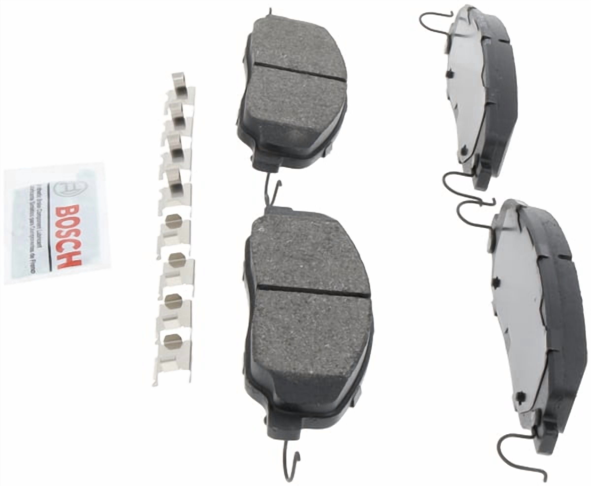 Bosch BE1081H Bosch Blue Ceramic Brake Pads with Hardware