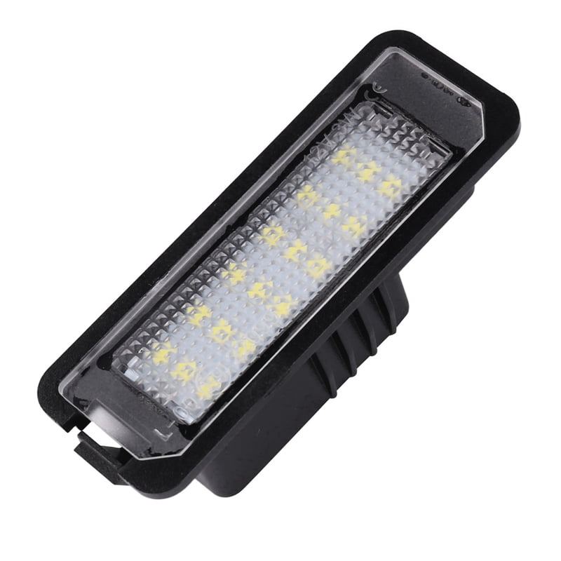 12Pcs 12V Led Number License Plate Light Lamps for Golf 4 5 6 7 Car License Plate Lights Exterior Accessories
