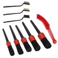 thumbnail image 2 of Brosse à Poussière, 9 Pcs/ensemble Brosses de Détail Sans Rayures pour Intérieur Extérieur Automobile, 2 of 8