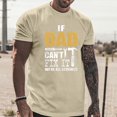 thumbnail image 2 of YDLCAFD T-Shirt Homme Printemps et Été Fête des Pères Décontracté Rétro Impression Partielle Col Rond Manches Courtes, 2 of 6