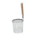 thumbnail image 4 of Colador de Pasta Perfecl de Acero inoxidable con mango de madera 14cm, 4 of 8