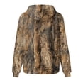 thumbnail image 7 of Gubotare Camo Hoodie Kids Cute Hoodies Maple Leaf Print Oversized Drop Shoulder Fleece Hooded Sweatshirt Pullover With Pocket (Coffee, 9-10 Years), 7 of 7
