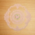 thumbnail image 3 of EeaseCA 2pcs Lace Placemats Cups Mats Table Mats Photo Props Mug Mats for Home, 3 of 8