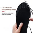 thumbnail image 4 of USB Heated Insoles for Shoes, DIY Trimming Warm Inserts with 3-Temperature Settings, Rechargeable & Washable EVA Insoles for Men & Women, Perfect for Boots, Sneakers, Outdoor Use (Fits Size 35-46), 4 of 6